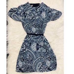 Paisley Printed Dress